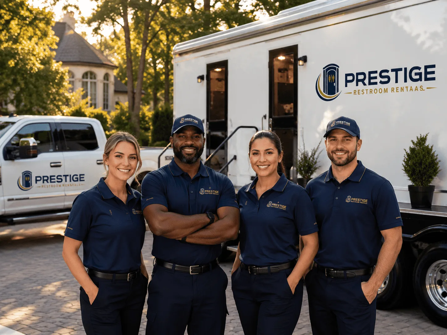 Trusted Luxury Portable Restrooms company in Saint Bernard, LA